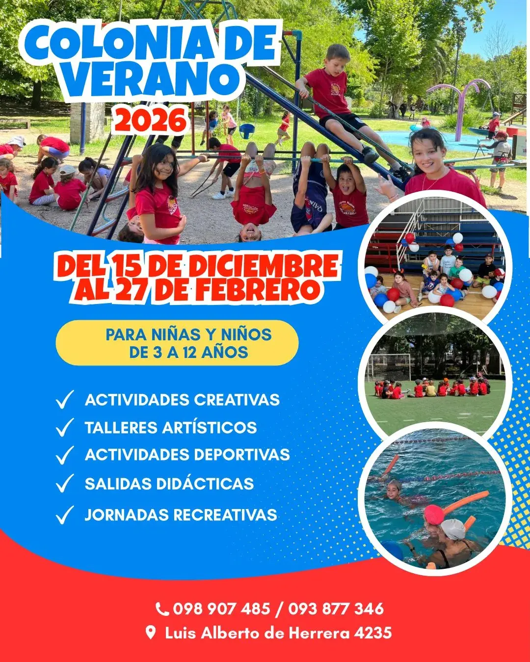 Colonia de vacaciones de verano 2026 - inscripciones abiertas